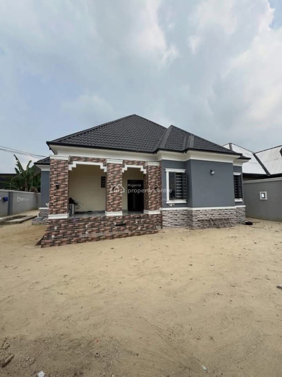 Furnished Three Bedroom  Bungalow, New Layout, Oyigbo, Rivers, Detached Bungalow for Sale