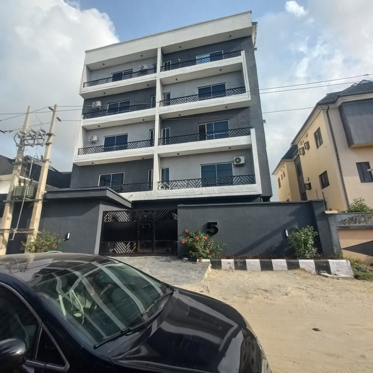 Newly Built 2 Bedroom Apartment with Swimming Pool, Elevator, Ikate, Lekki, Lagos, Flat / Apartment for Rent