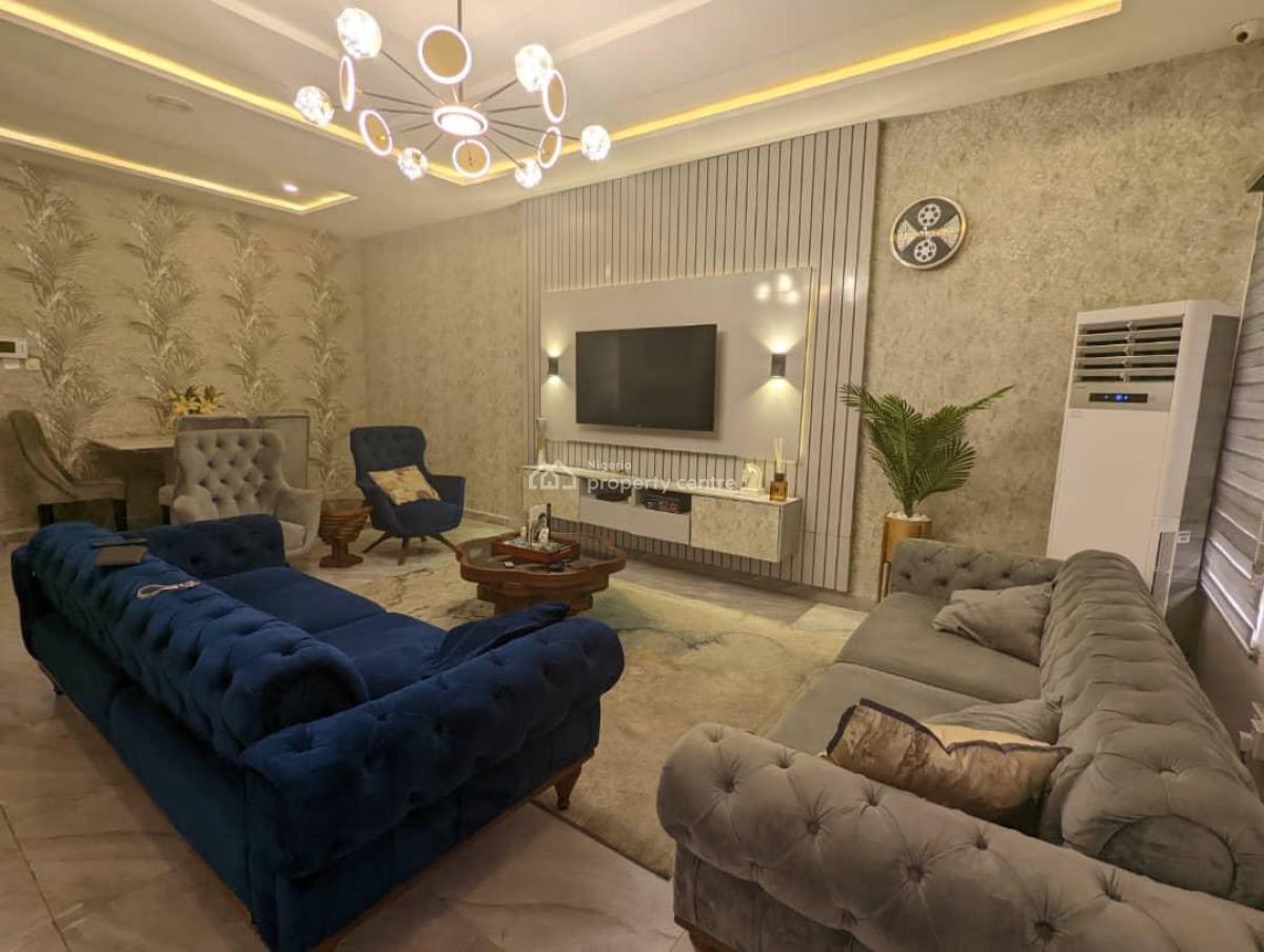 Luxury Furnished 2bed Apartment with Excellent Facilities, Victoria Bay 3 Estate, Ikate Elegushi, Lekki, Lagos, Flat / Apartment for Rent