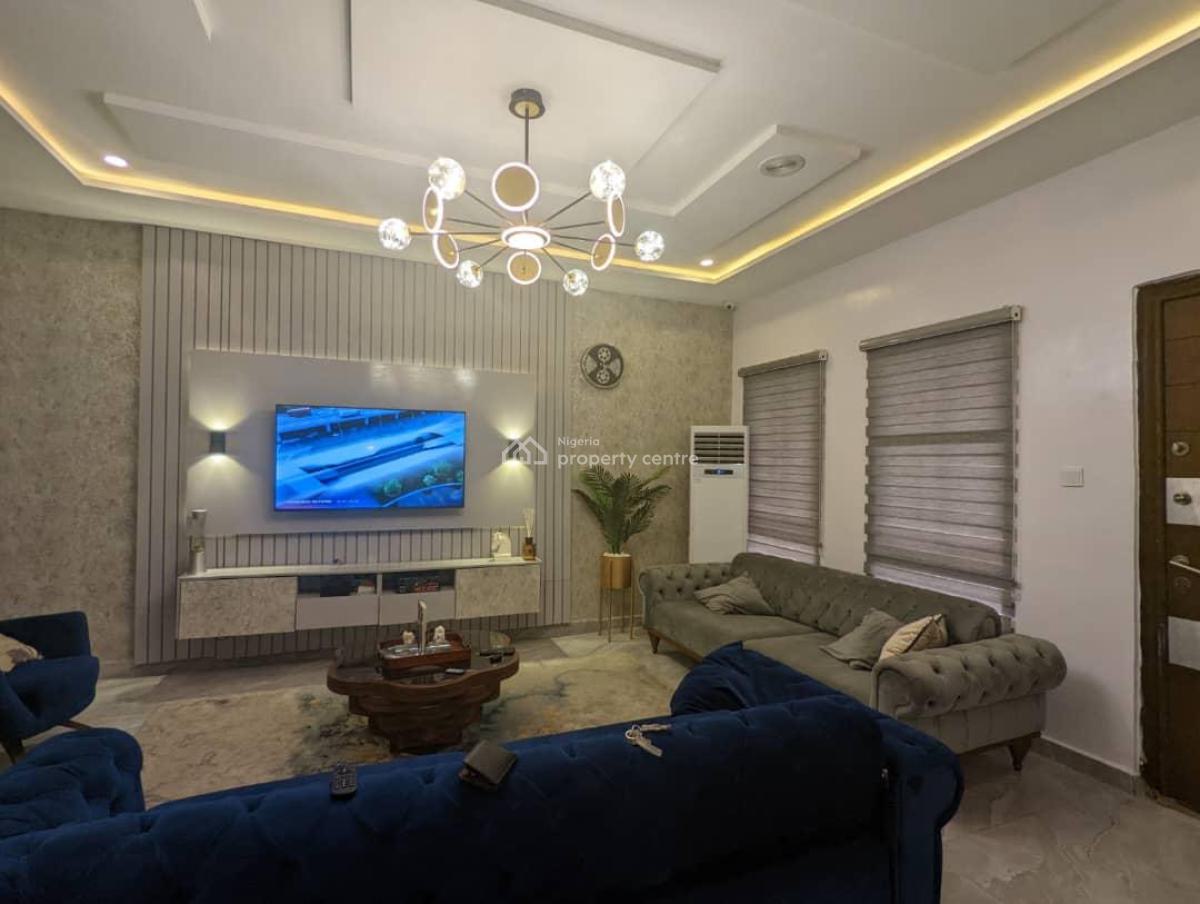 Luxury Furnished 2bed Apartment with Excellent Facilities, Victoria Bay 3 Estate, Ikate Elegushi, Lekki, Lagos, Flat / Apartment for Rent