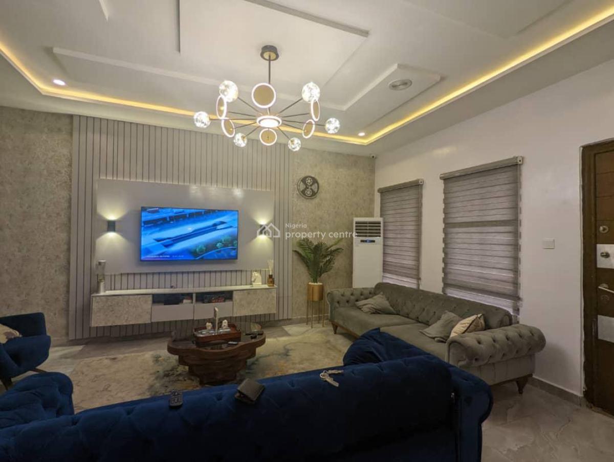 Luxury Furnished 2bed Apartment with Excellent Facilities, Victoria Bay 3 Estate, Ikate Elegushi, Lekki, Lagos, Flat / Apartment for Rent