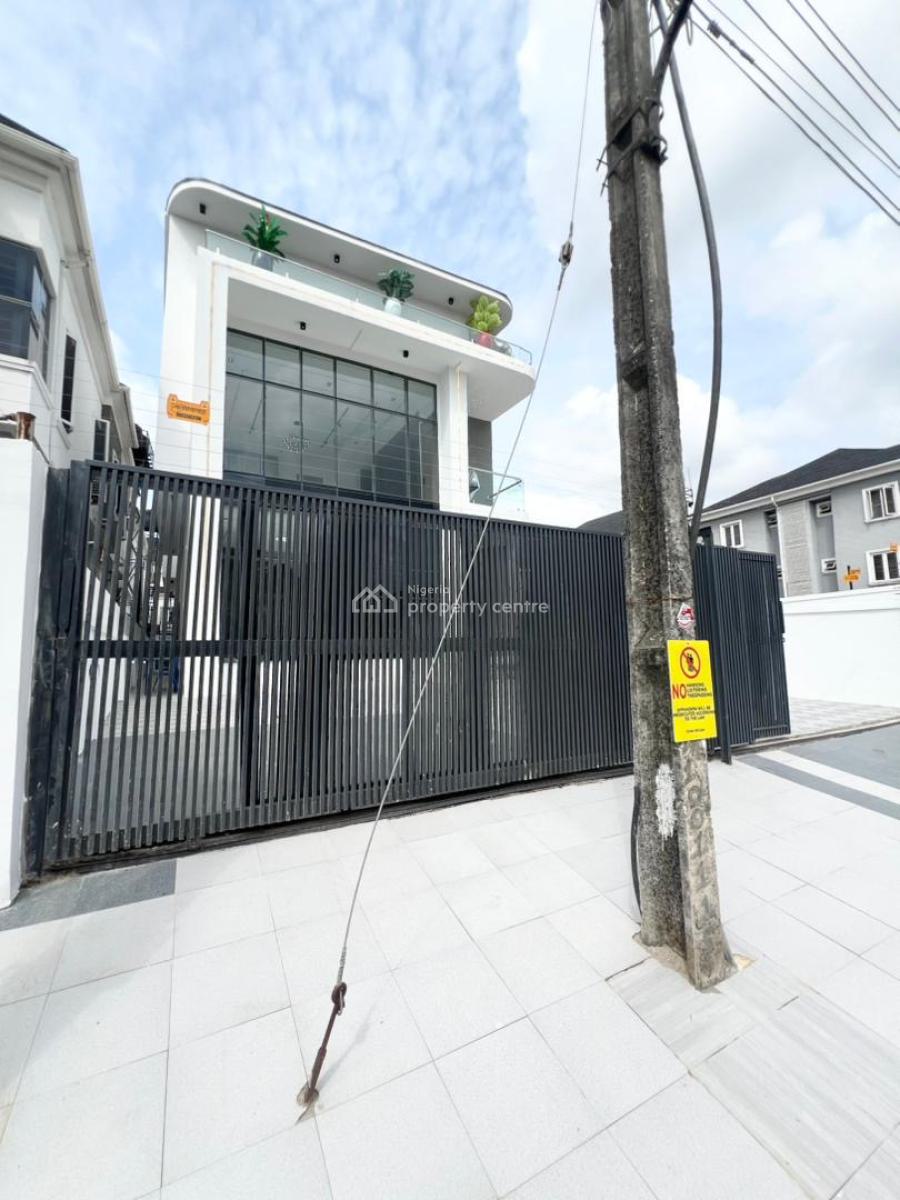 Spacious Luxury 5bedroom Fully Detached Duplex in a Secure Estate, Chevron, Lekki, Lagos, Detached Duplex for Sale
