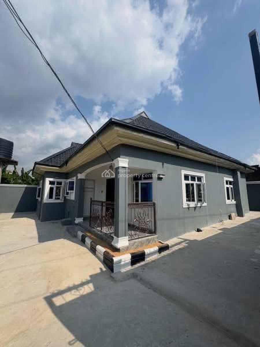 Three Bedroom Bungalow, @ Ogbogoro, Port Harcourt, Rivers, Detached Bungalow for Sale