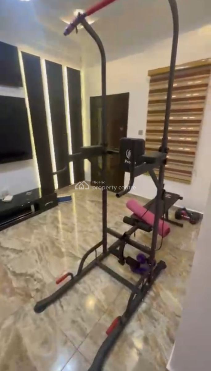 Fully Furnished 4 Bed Duplex + Bq in a Secured Estate(videos Available, Chevron Drive (chevy View Estate), Lekki, Lagos, Semi-detached Duplex for Rent