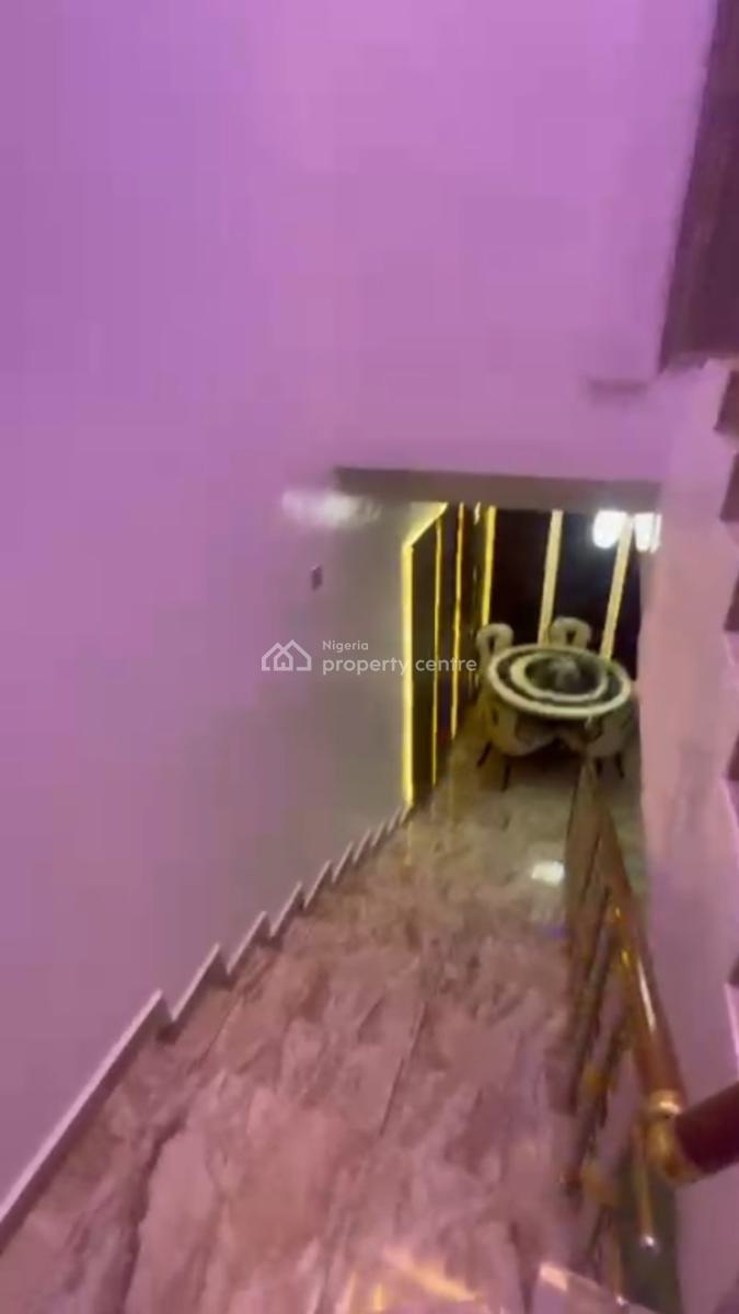 Fully Furnished 4 Bed Duplex + Bq in a Secured Estate(videos Available, Chevron Drive (chevy View Estate), Lekki, Lagos, Semi-detached Duplex for Rent