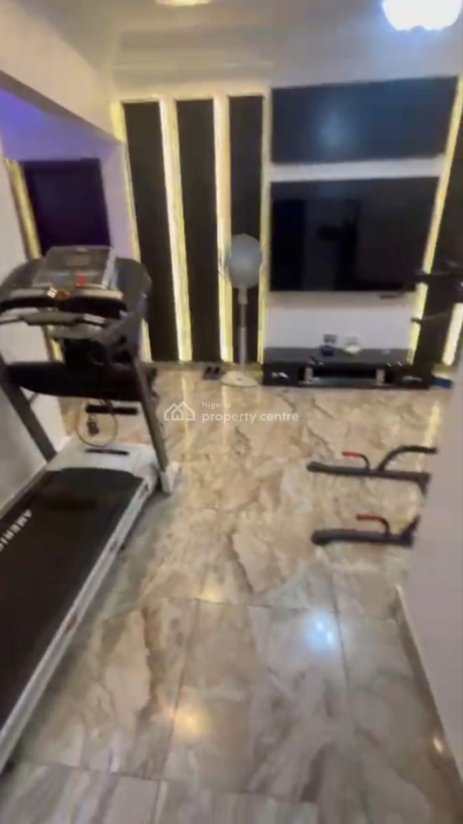Fully Furnished 4 Bed Duplex + Bq in a Secured Estate(videos Available, Chevron Drive (chevy View Estate), Lekki, Lagos, Semi-detached Duplex for Rent