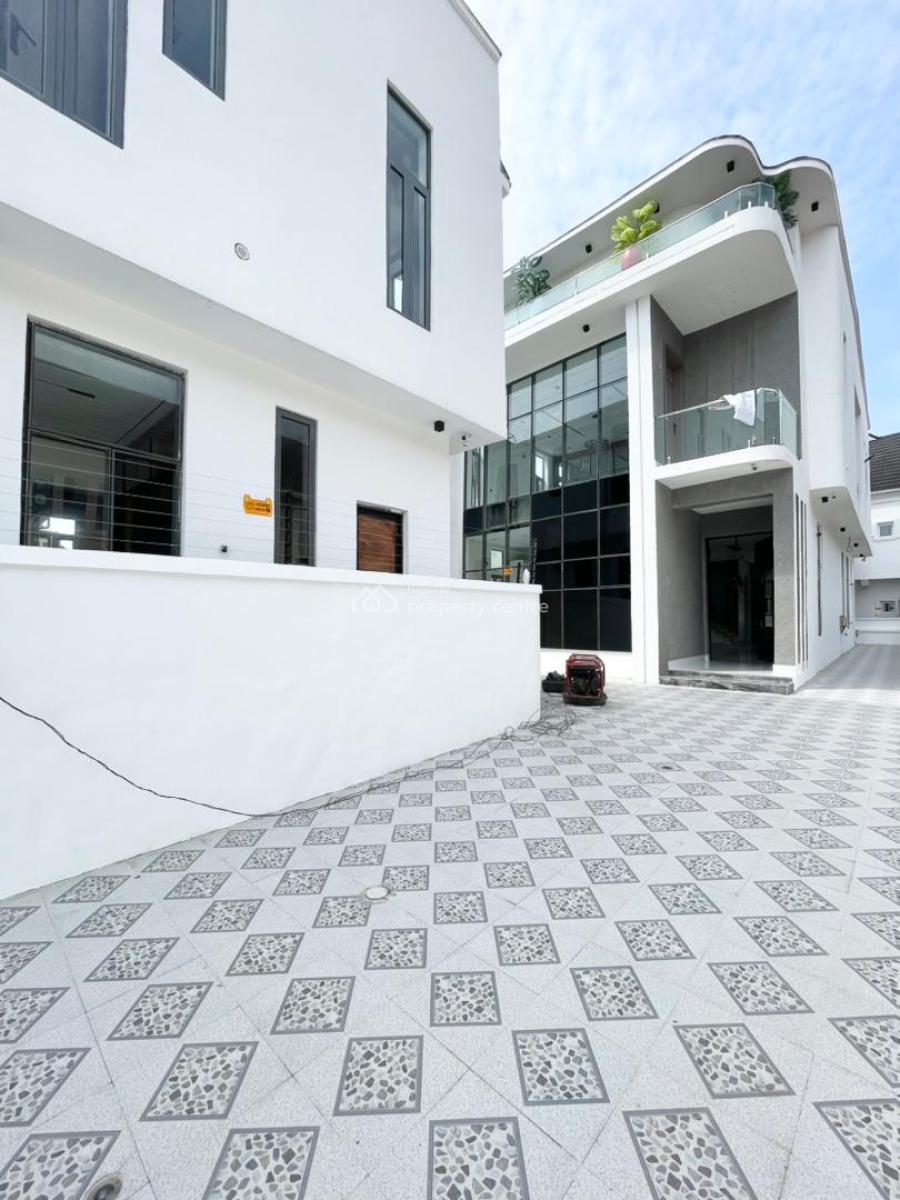 Exclusive 5bedroom Fully Detached Duplex with Gym, Pool,& Bq, Chevron, Lekki, Lagos, Detached Duplex for Sale