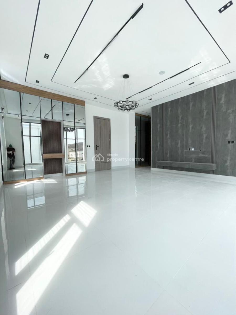 Exclusive 5bedroom Fully Detached Duplex with Gym, Pool,& Bq, Chevron, Lekki, Lagos, Detached Duplex for Sale