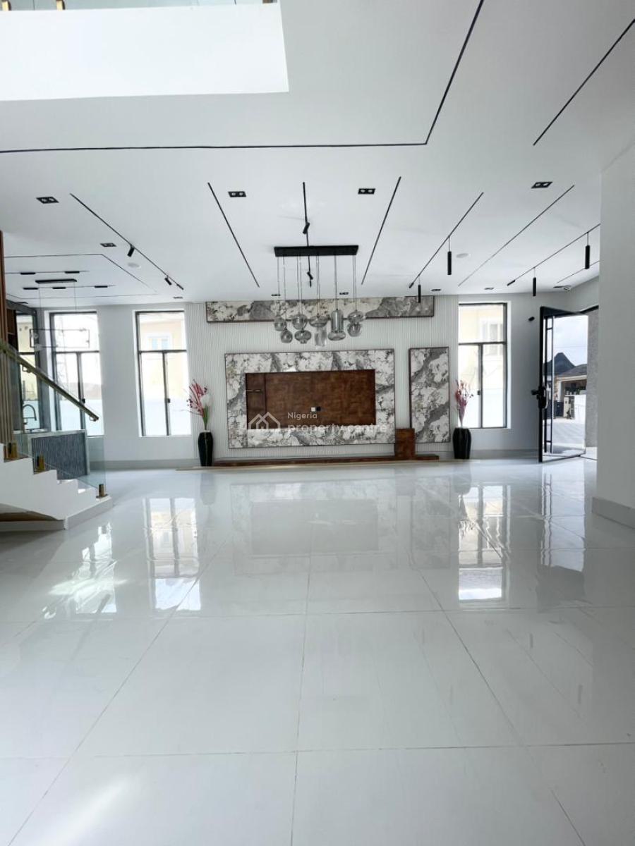 Exclusive 5bedroom Fully Detached Duplex with Gym, Pool,& Bq, Chevron, Lekki, Lagos, Detached Duplex for Sale