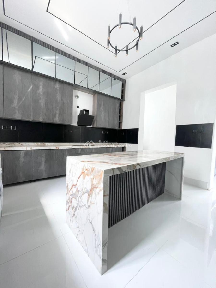 Exclusive 5bedroom Fully Detached Duplex with Gym, Pool,& Bq, Chevron, Lekki, Lagos, Detached Duplex for Sale