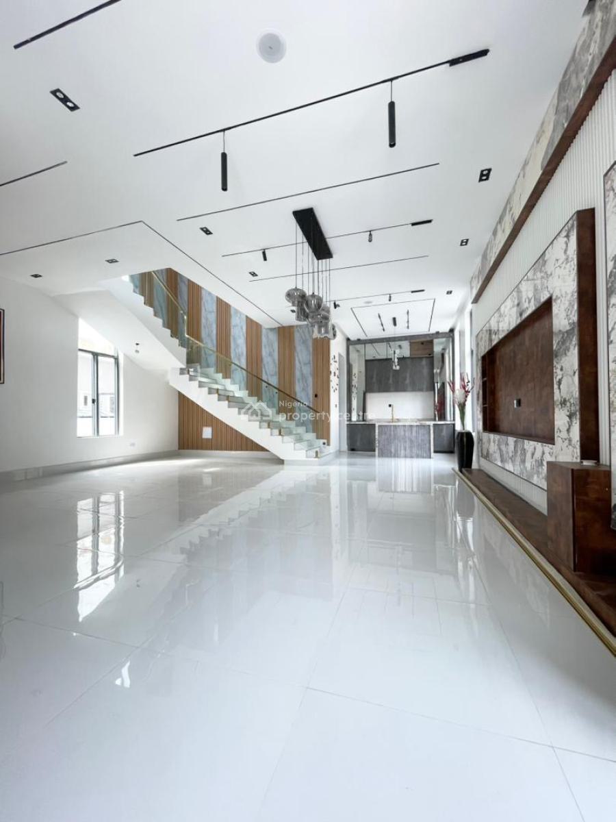 Exclusive 5bedroom Fully Detached Duplex with Gym, Pool,& Bq, Chevron, Lekki, Lagos, Detached Duplex for Sale