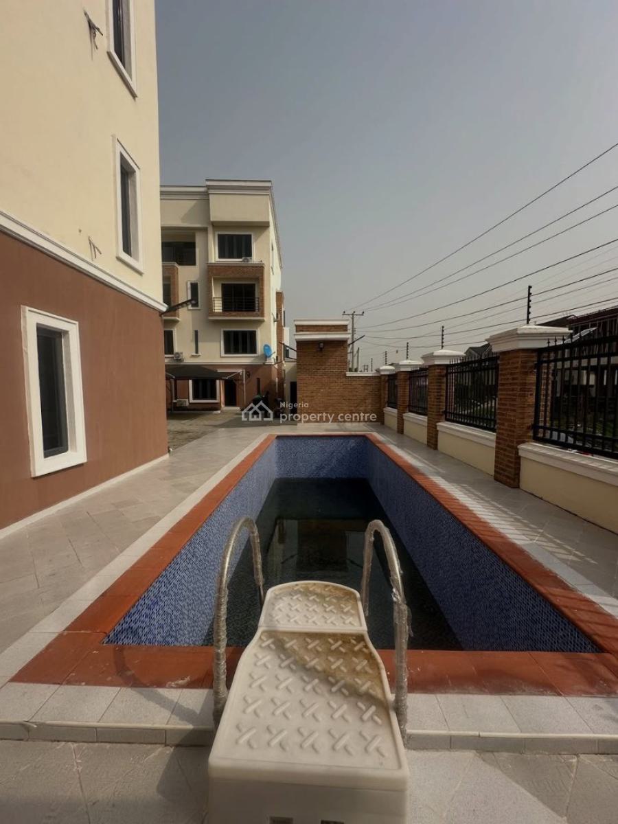 Newly Built 3 Bedroom Apartment with Swimming Pool and Gym, Lekki, Lekki Phase 1, Lekki, Lagos, Flat / Apartment for Rent