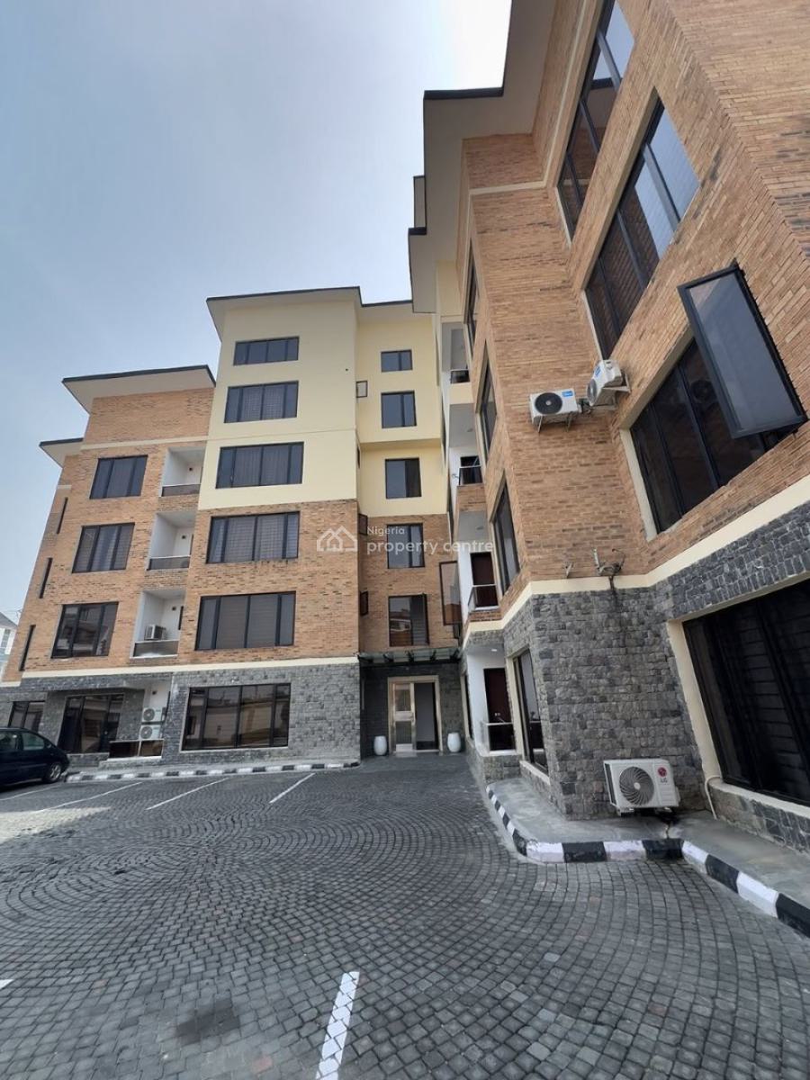 Luxury Built 3 Bedroom Apartment with Bq, Lekki, Lekki Phase 1, Lekki, Lagos, Flat / Apartment for Rent