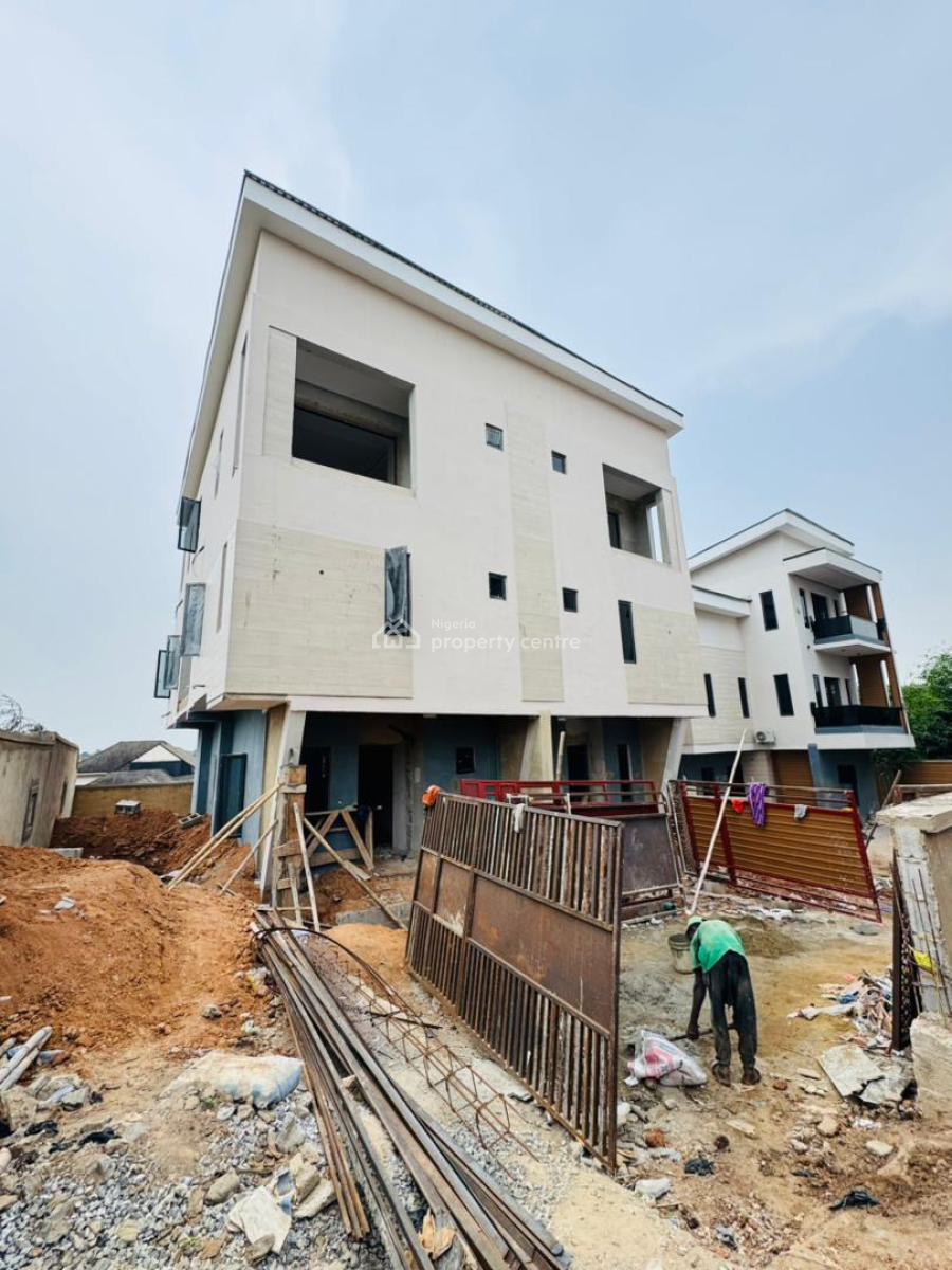 Uniquely Styled 4 Bedroom Semi Detached Duplex with Bq, Gra Phase 1, Magodo, Lagos, Semi-detached Duplex for Sale