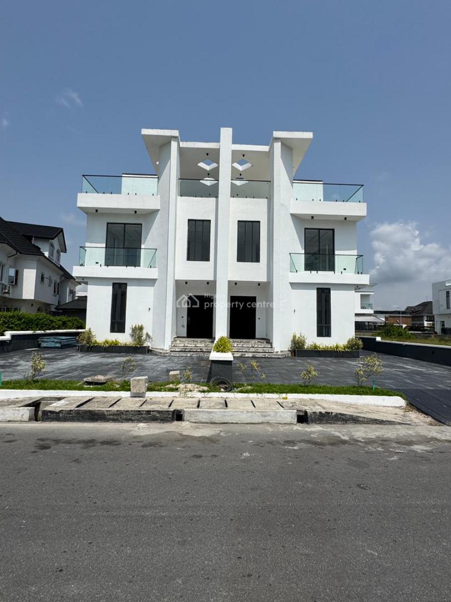 Luxury 5 Bedroom Semi Detached Duplex with a Bq, Ikate, Lekki, Lagos, Semi-detached Duplex for Sale