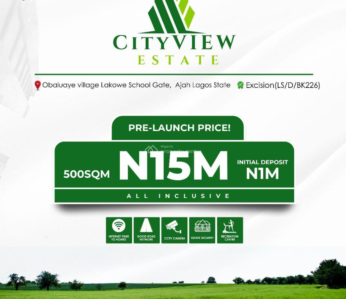 Plots of Land, Obaluaye Village, Lakowe, Ibeju Lekki, Lagos, Residential Land for Sale
