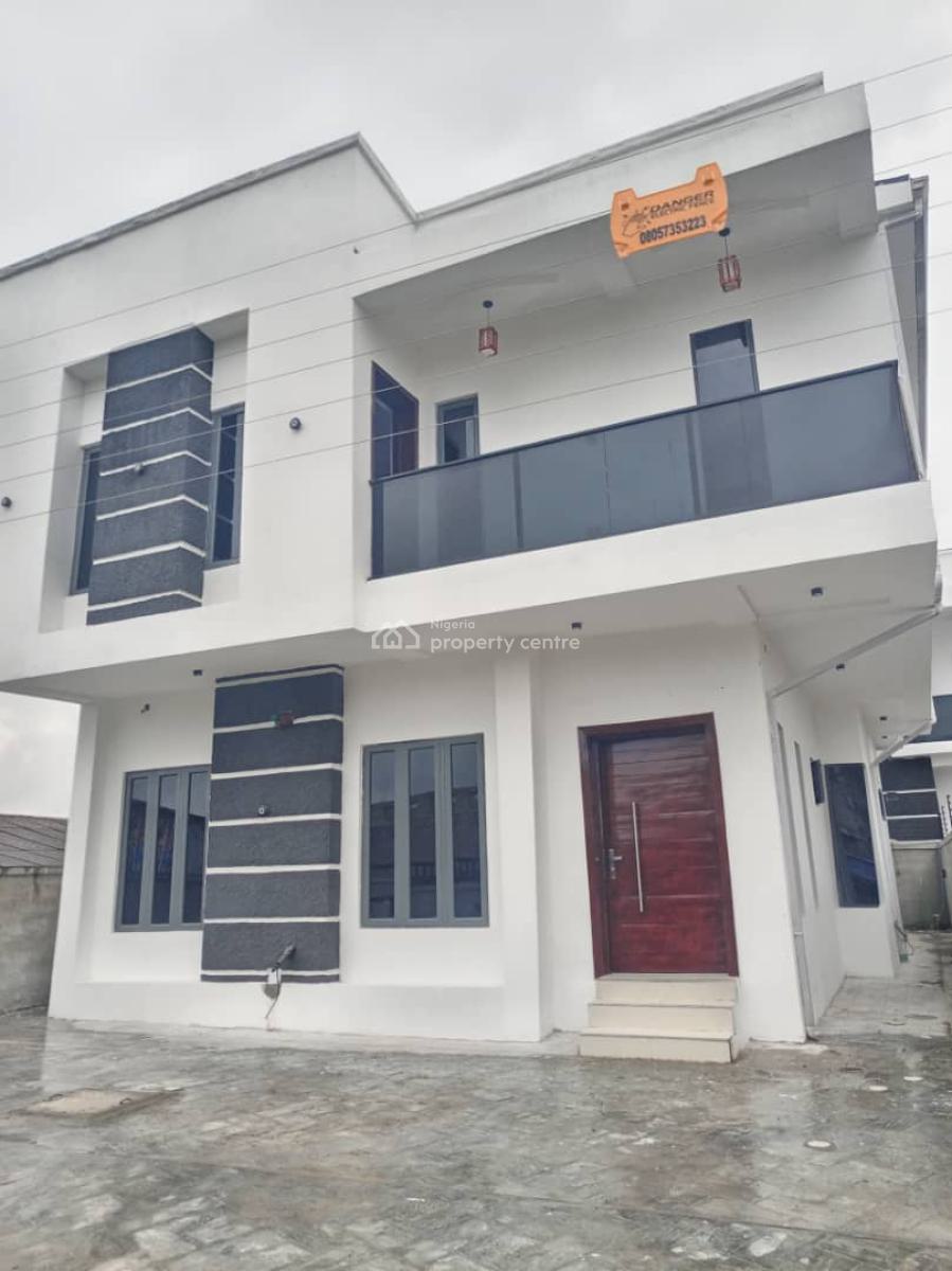 Brand New 4 Bedroom Fully Detached Duplex with Bq, Ologolo, Lekki, Lagos, Detached Duplex for Sale