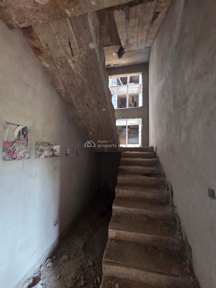 5 Bedrooms Semidetached Duplex with Bq, Jabi, Dakibiyu, Jabi, Abuja, Semi-detached Duplex for Sale