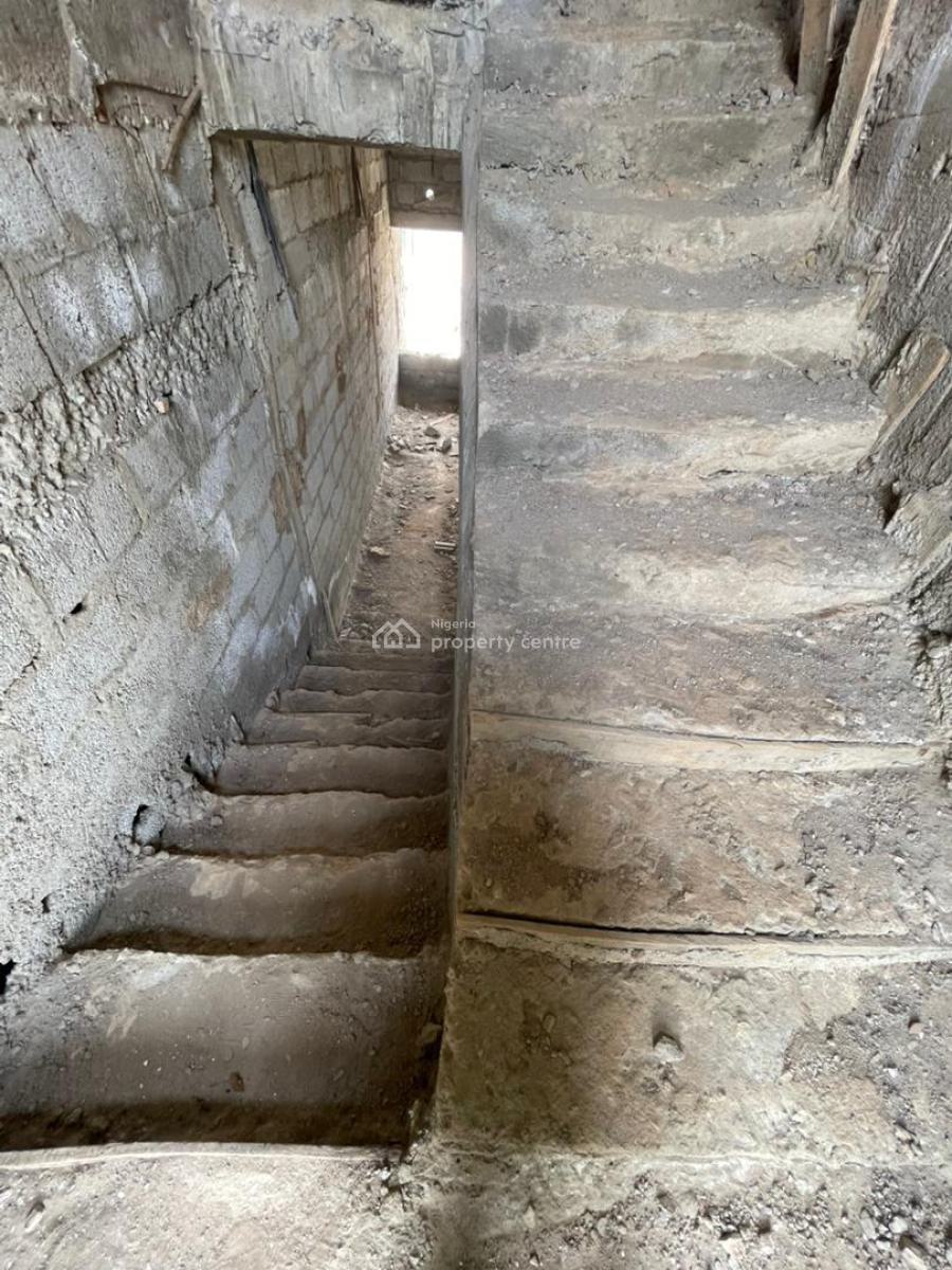 4-bedroom Semi-detached Duplex (carcass) - Lifecamp, Lifecamp, Life Camp, Abuja, House for Sale