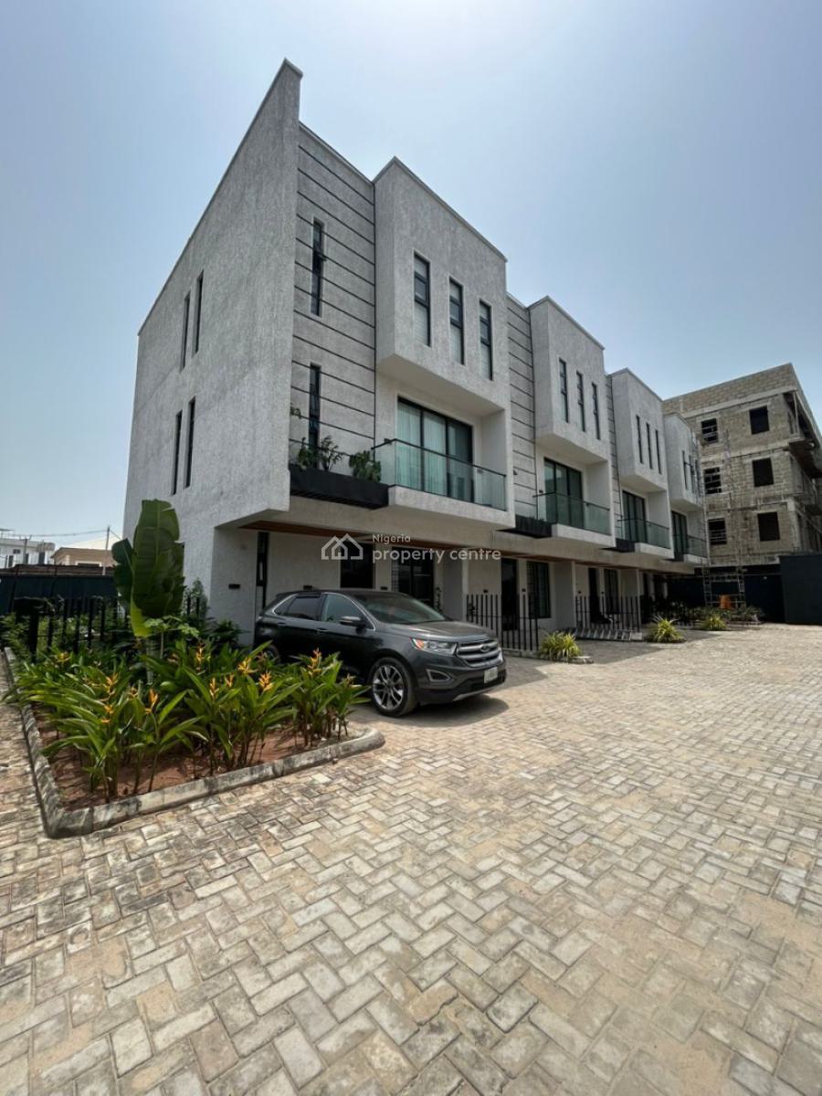4-bedroom Terrace Duplex with Bq in Ikate, Ikate, Lekki, Lagos, Terraced Duplex for Sale
