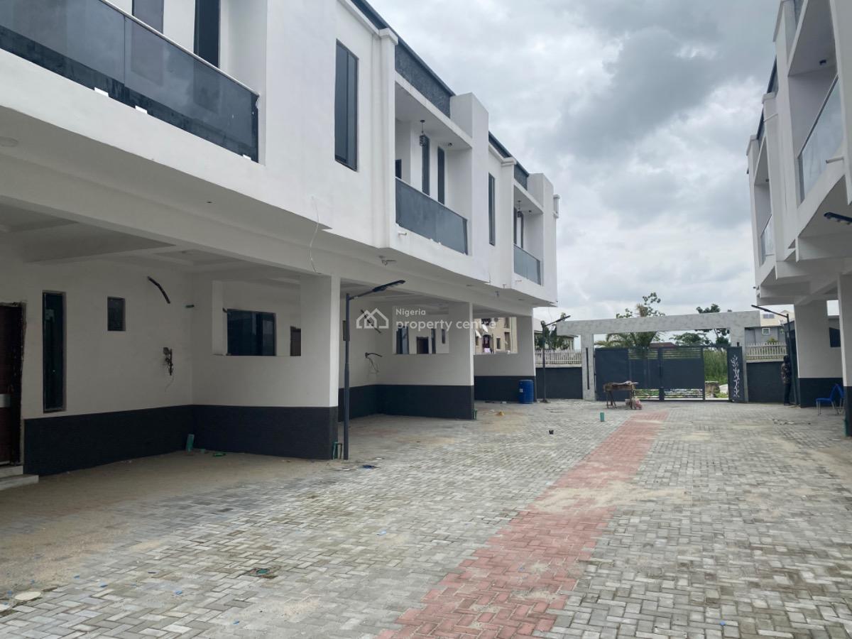 Luxury 8 Units of 4 Bedroom Terrace House, Farmville Estate, Sangotedo, Ajah, Lagos, Terraced Duplex for Sale
