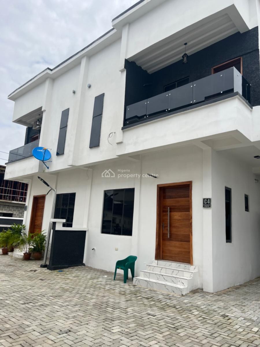 Luxury 8 Units of 4 Bedroom Terrace House, Farmville Estate, Sangotedo, Ajah, Lagos, Terraced Duplex for Sale