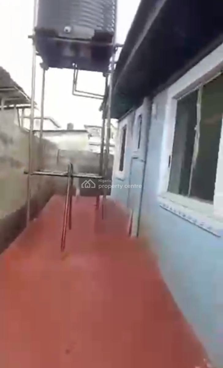 Bungalow of 3 Bedroom Flat and a Mini Flat on a Half Plot of Land, Ogba, Ifako-ijaiye, Lagos, Block of Flats for Sale