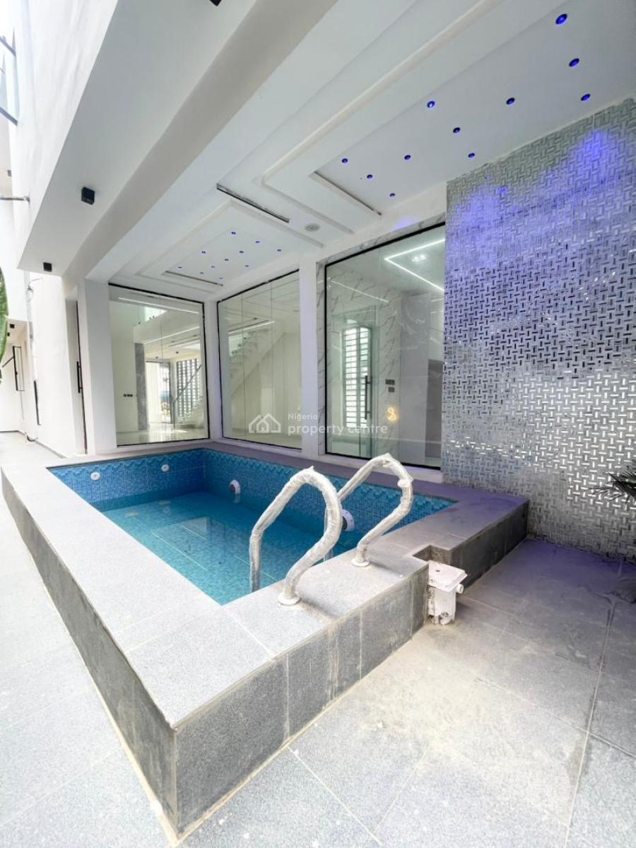 Premium Luxury 5bedroom Fully Detached Duplex with Bq,pool & Gym, Chevron, Lekki, Lagos, Detached Duplex for Sale