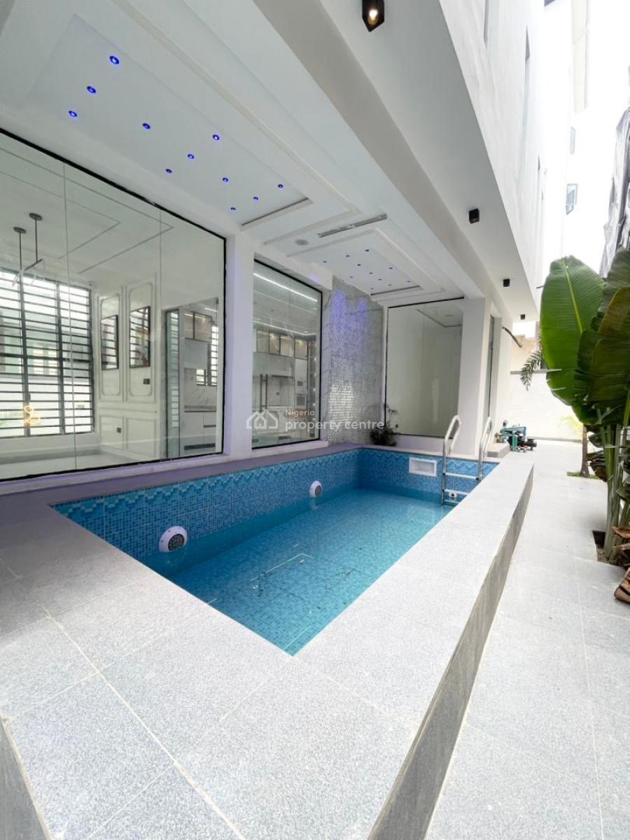 Premium Luxury 5bedroom Fully Detached Duplex with Bq,pool & Gym, Chevron, Lekki, Lagos, Detached Duplex for Sale