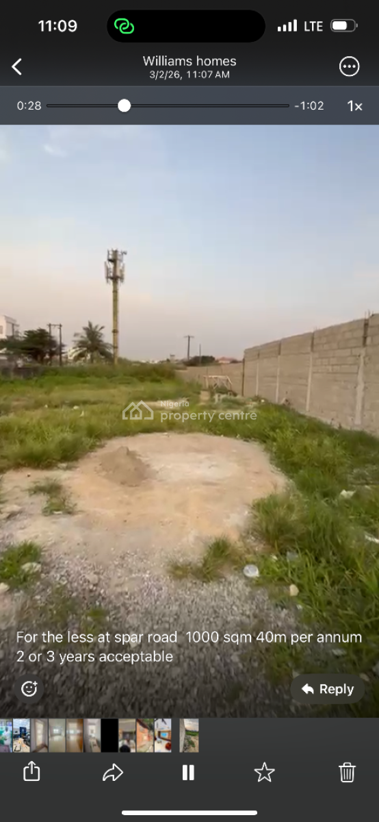 for The Less 1000 Sqm 40m per Annum, Palm Springs Rd., Ikate, Lekki, Lagos, Mixed-use Land for Rent