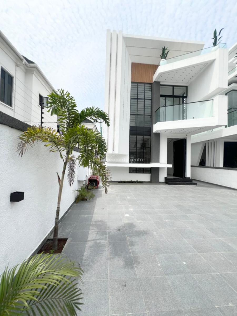 Exquisite 5 Bedroom Fully Detached Duplex with Bq, Gym & Pool, Chevron, Lekki, Lagos, Detached Duplex for Sale