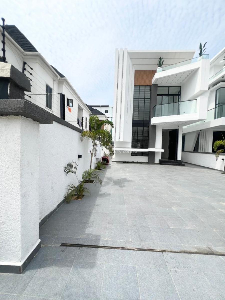 Exquisite 5 Bedroom Fully Detached Duplex with Bq, Gym & Pool, Chevron, Lekki, Lagos, Detached Duplex for Sale