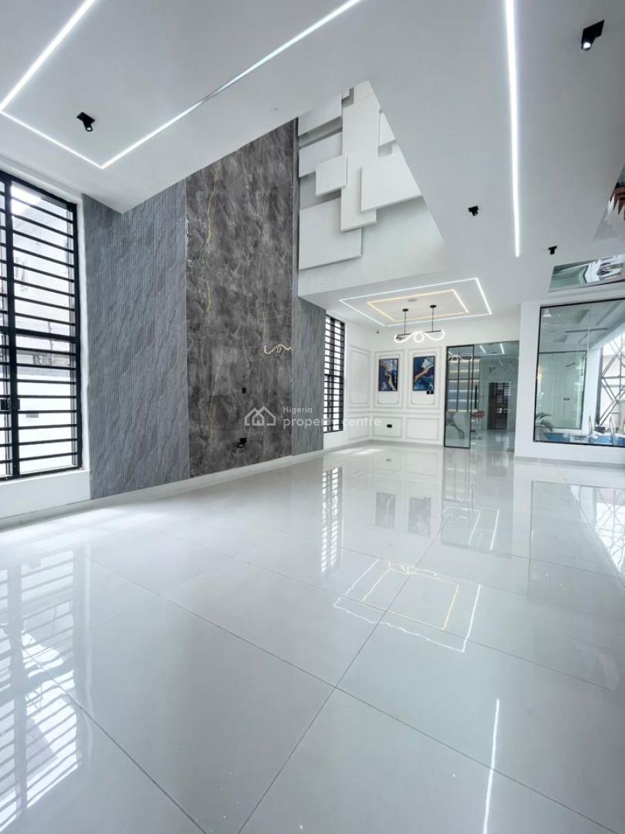 Exquisite 5 Bedroom Fully Detached Duplex with Bq, Gym & Pool, Chevron, Lekki, Lagos, Detached Duplex for Sale