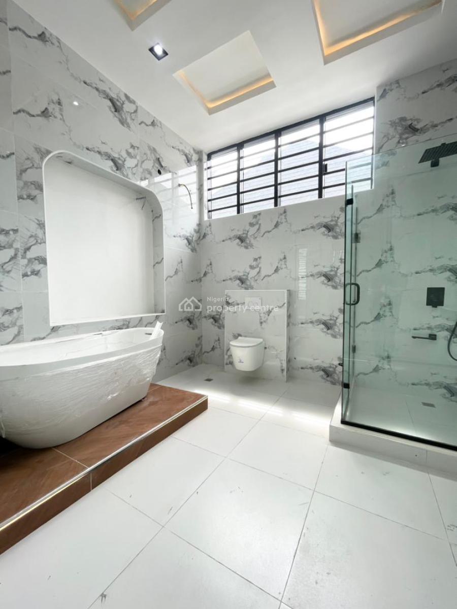 Exquisite 5 Bedroom Fully Detached Duplex with Bq, Gym & Pool, Chevron, Lekki, Lagos, Detached Duplex for Sale