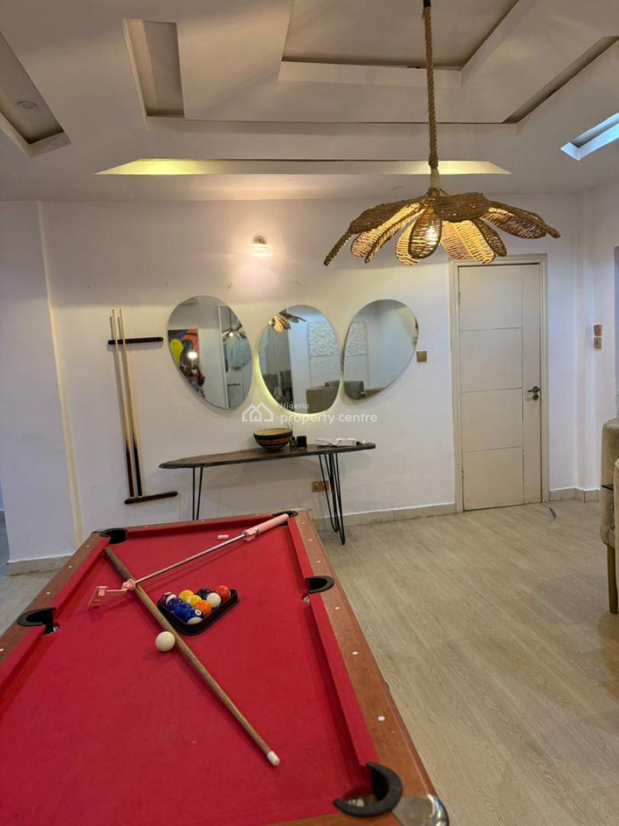 Luxury 3 Bedroom Apartment with Dining Set, Ps5 and Snooker, Salem Ikate, Lekki, Lagos, Flat / Apartment Short Let