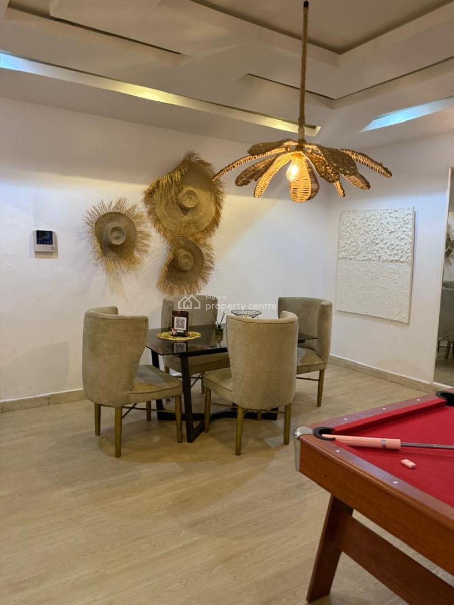Luxury 3 Bedroom Apartment with Dining Set, Ps5 and Snooker, Salem Ikate, Lekki, Lagos, Flat / Apartment Short Let
