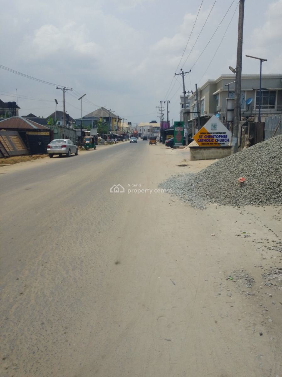 One & Quarter Plot of Land, Shell Cooperative, Eliozu, Port Harcourt, Rivers, Residential Land for Sale