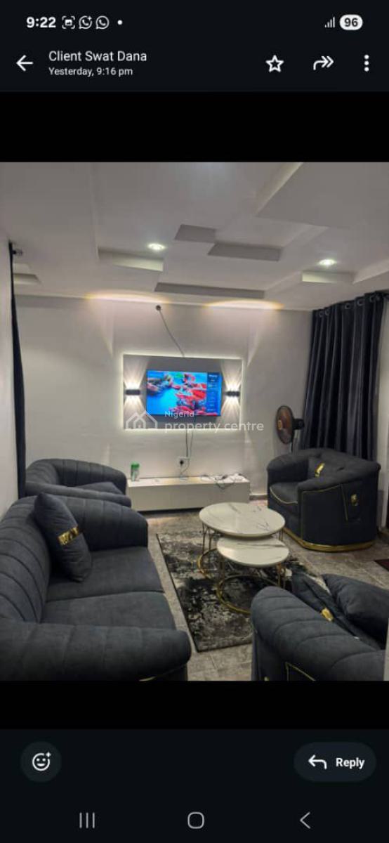 Standard Miniflat Available, Sangotedo, Ajah, Lagos, Mini Flat (room and Parlour) for Rent