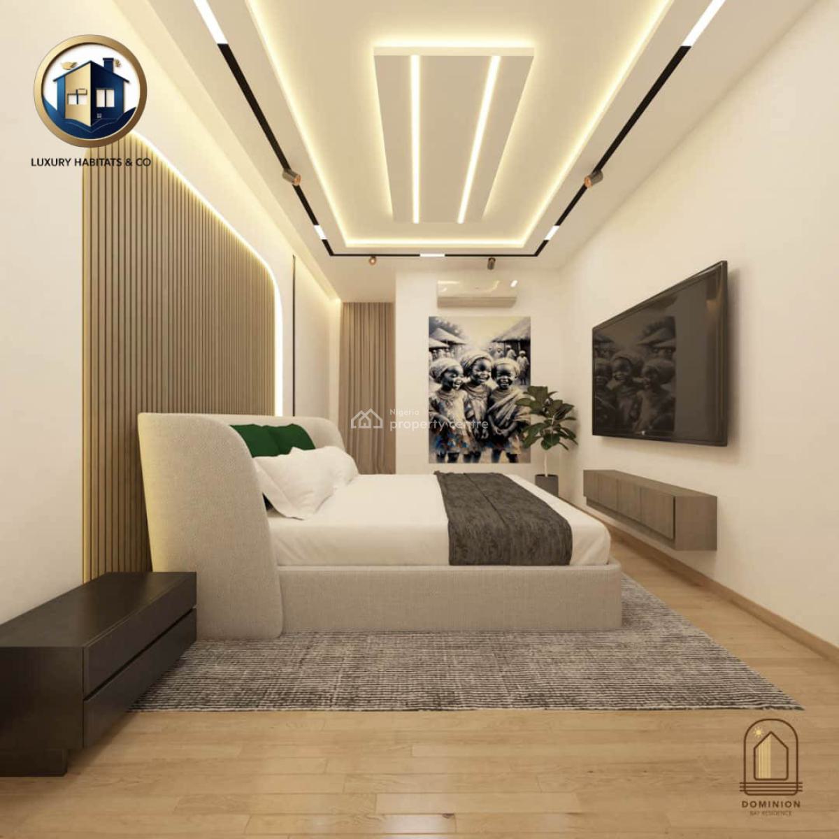 3-bedroom Terrace + Studio Apartment, Atican Beachview Estate, Ajah, Lagos, Terraced Duplex for Sale