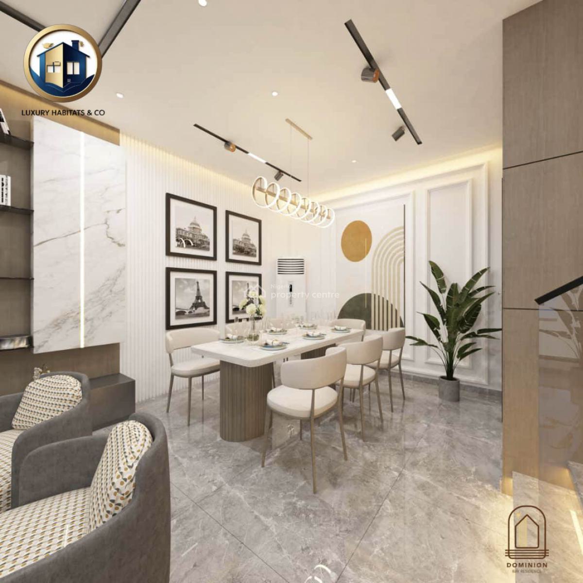 3-bedroom Terrace + Studio Apartment, Atican Beachview Estate, Ajah, Lagos, Terraced Duplex for Sale