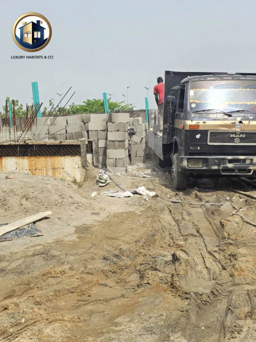 3-bedroom Terrace + Studio Apartment, Atican Beachview Estate, Ajah, Lagos, Terraced Duplex for Sale