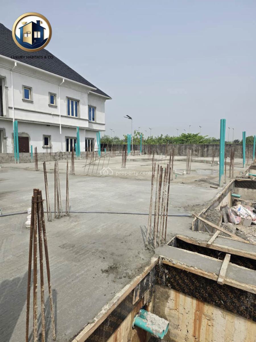 3-bedroom Terrace + Studio Apartment, Atican Beachview Estate, Ajah, Lagos, Terraced Duplex for Sale