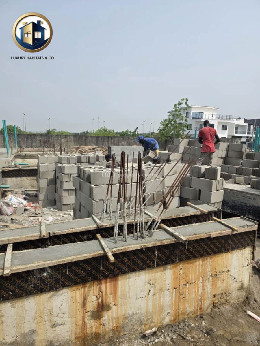 3-bedroom Terrace + Studio Apartment, Atican Beachview Estate, Ajah, Lagos, Terraced Duplex for Sale