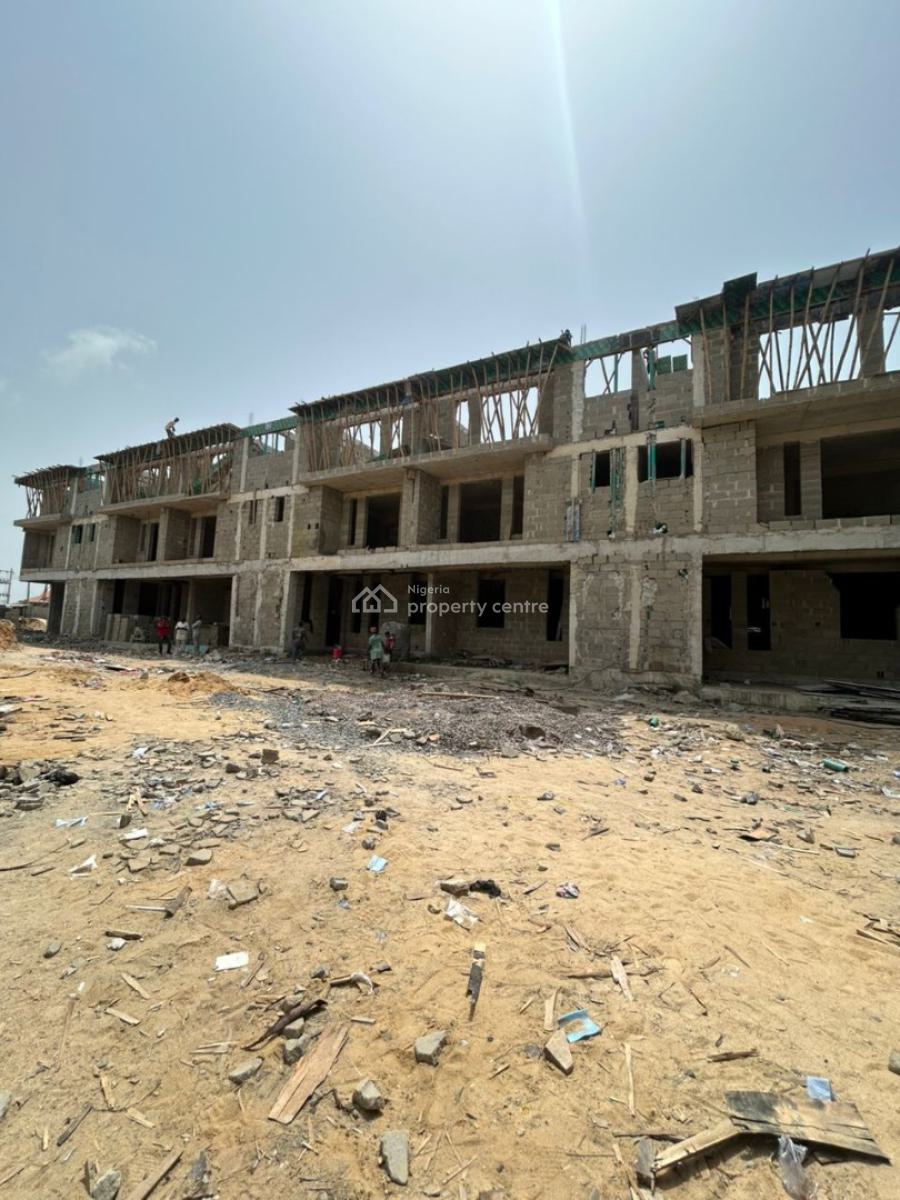 4-bedroom Terrace Duplex +bq, Osapa, Lekki, Lagos, Terraced Duplex for Sale
