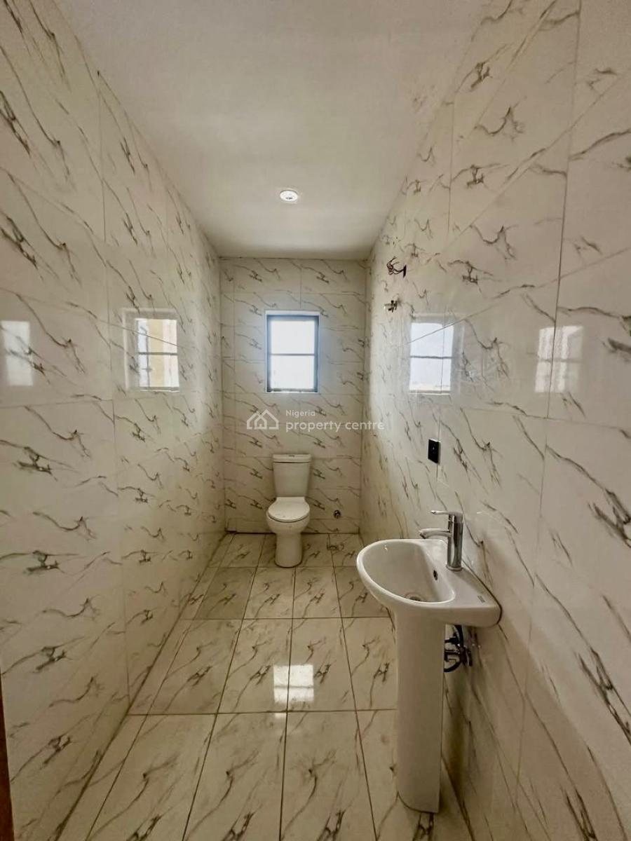 Nicely Finished with a B Q, Ogidan, Sangotedo, Ajah, Lagos, Semi-detached Duplex for Rent