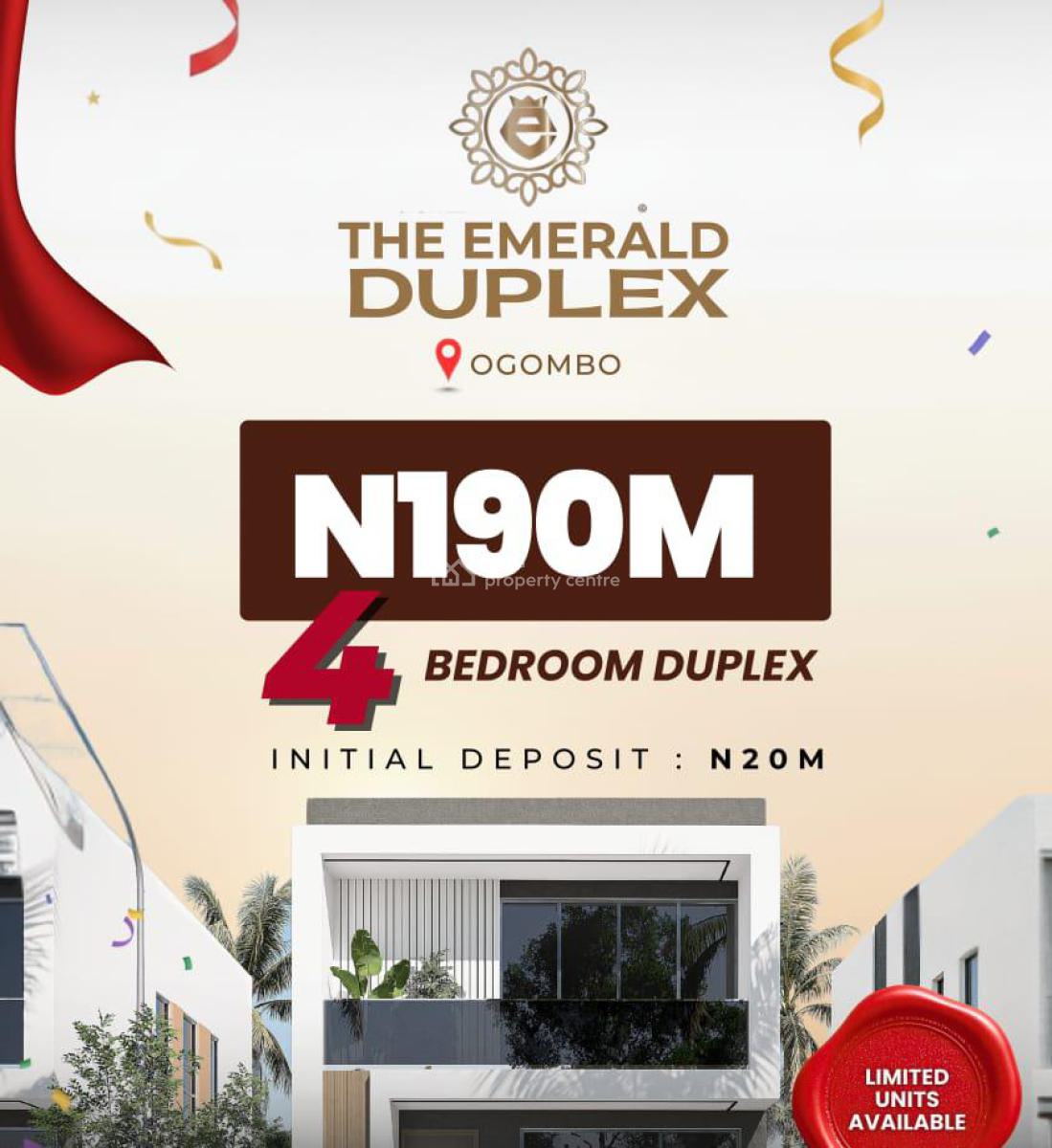 4 Bedroom Detached Duplex Plus Bq (off Plan)., Emerald Estate By Abraham Adesanya., Ogombo, Ajah, Lagos, Detached Duplex for Sale