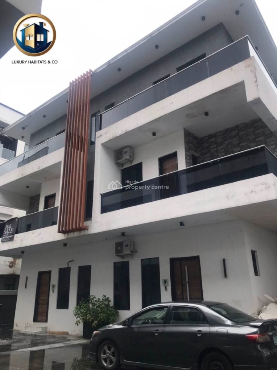 Furnished 5 Bedroom Semi-detached Duplex with a Room Bq, Ikate Elegushi, Lekki, Lagos, Semi-detached Duplex for Rent