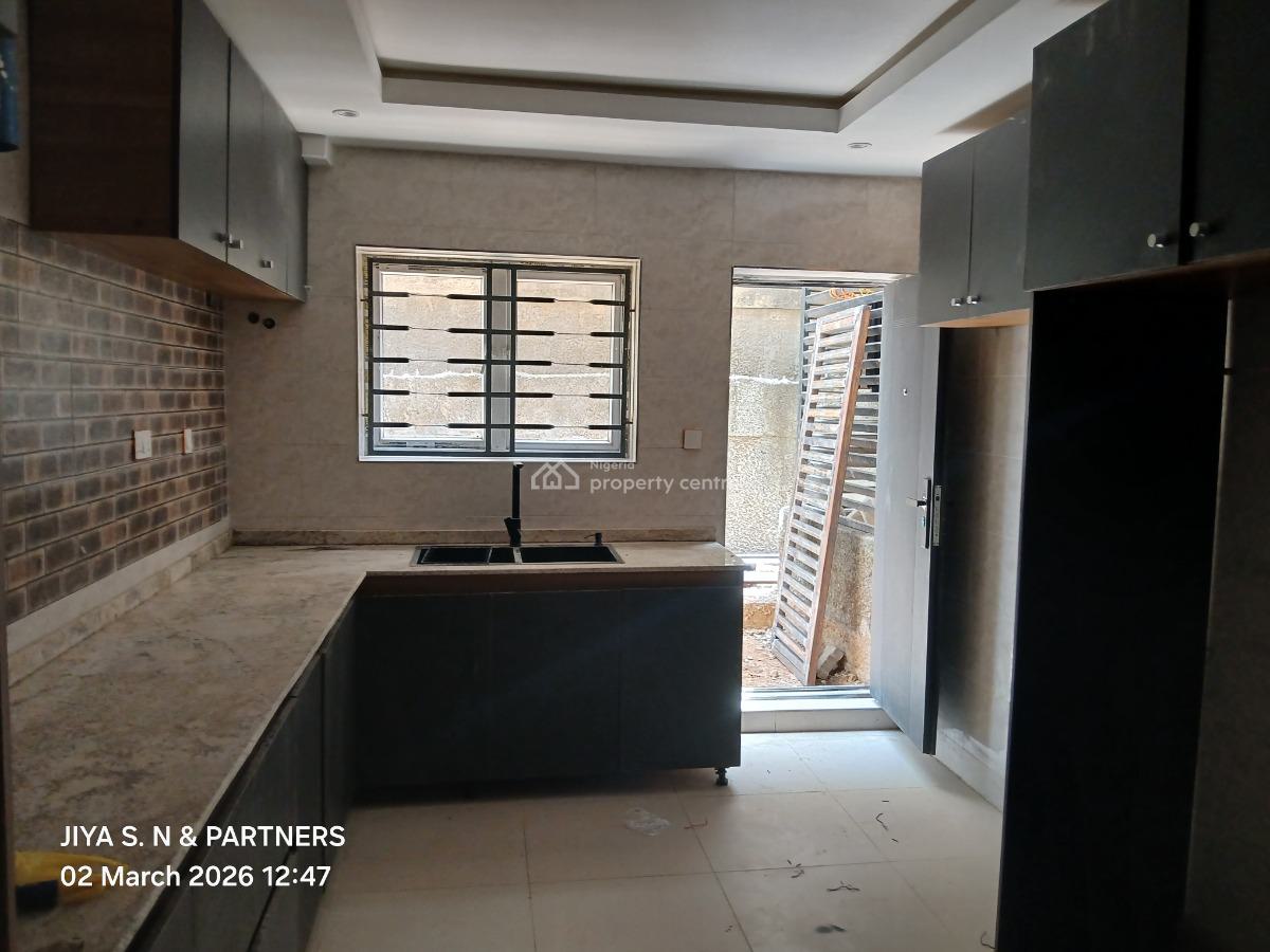 Newly Built 4-bedroom Terrace Duplex with Bq Attached, Brains and Hammer, Galadimawa, Abuja, Terraced Duplex for Rent