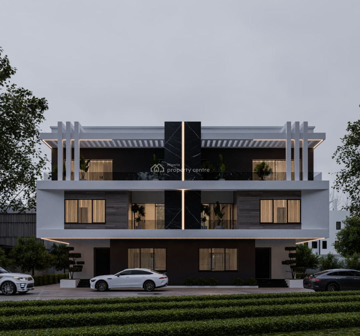 5-bedroom Semi-detached Duplex +bq, Osapa, Lekki, Lagos, Semi-detached Duplex for Sale