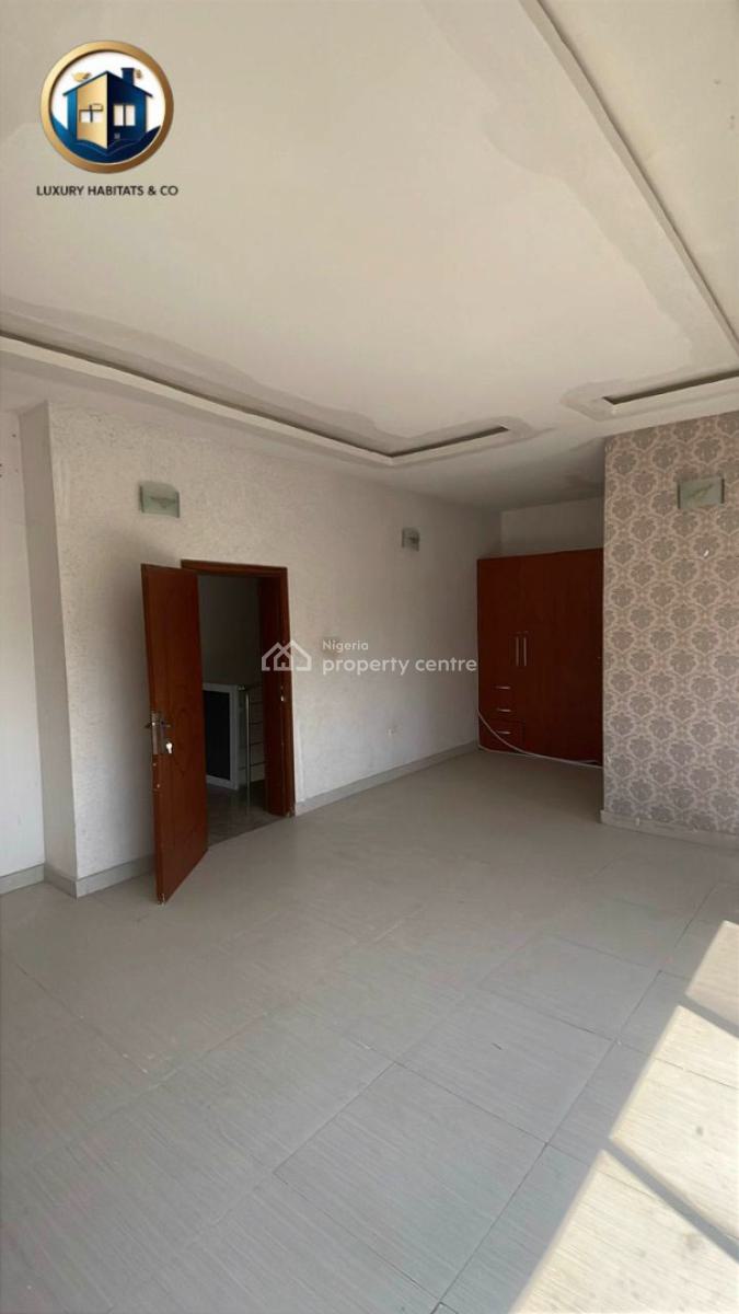 Very Spacious 4 Bedroom Terrace with a Room Bq, Alpha Beach New Road, Lekki, Lagos, Terraced Duplex for Rent